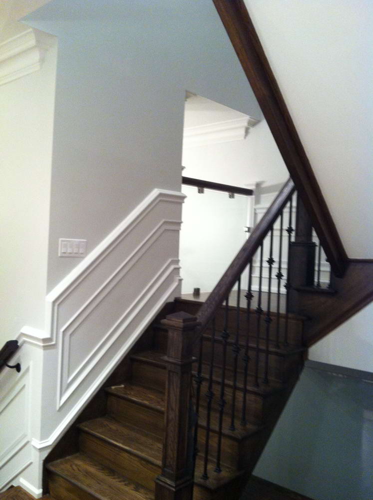 Basement Stair Renovation and Custom Design