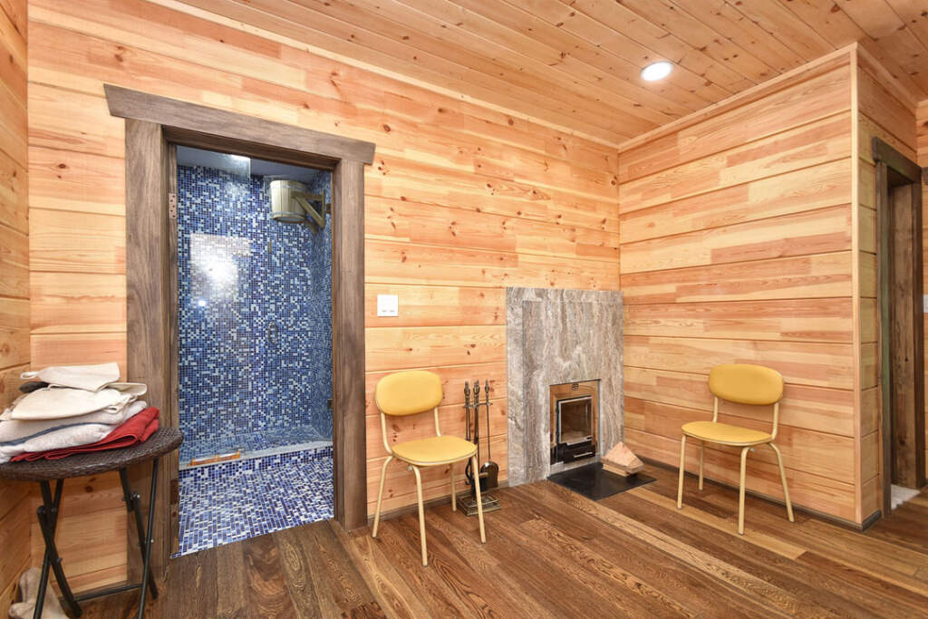 Luxury Basement Sauna Design - Basement Finishing Company Milton