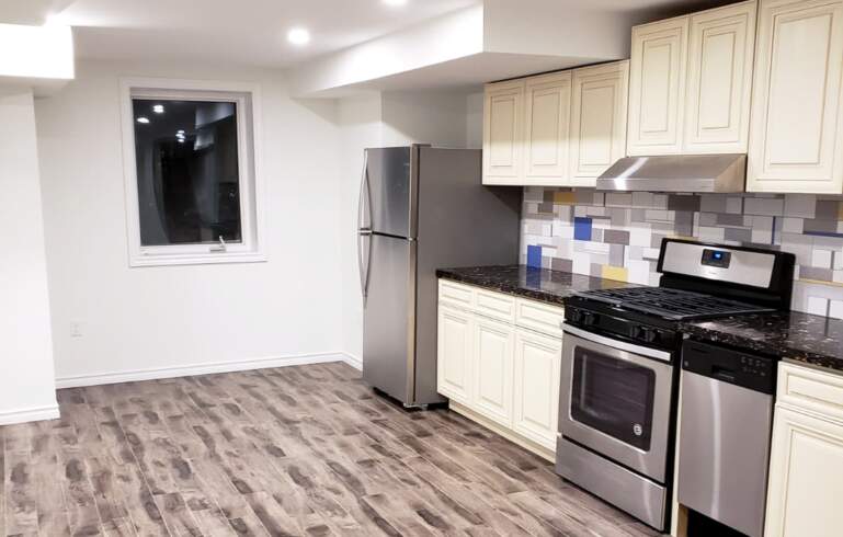 modern basement kitchen ideas Toronto